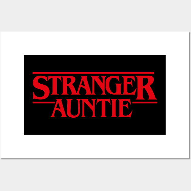 Stranger Auntie Wall Art by Olipop